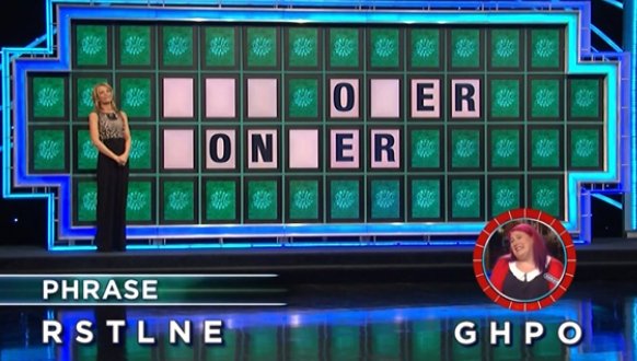 Sarah Giles on Wheel of Fortune (4-18-2017)