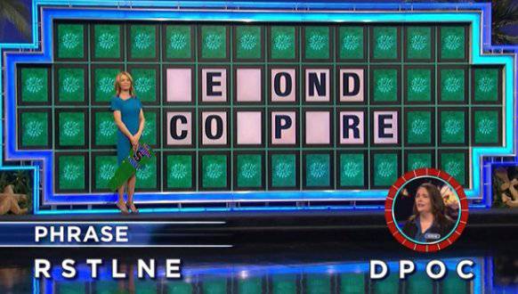 Kris Peterson on Wheel of Fortune (6-9-2017)