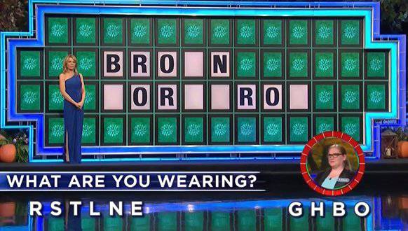 Annie Nagengast on Wheel of Fortune (9-21-2017)