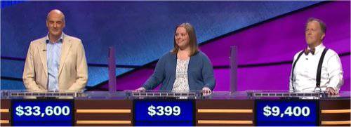 Final Jeopardy (10/18/2018) Alan Dunn, Jessica Cantrell, Mark Johnson
