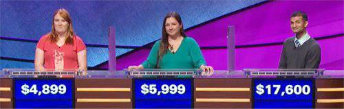 Final Jeopardy (10/25/2018) Hannah McIntyre, Jill Hurtt, Dhruv Srinivasachar