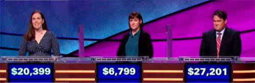 Final Jeopardy (11/2/2018) Emily Frey, Laura Hite and Jonathan Greenan