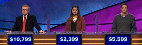 Final Jeopardy (2/6/2018) Sean Udicious, Nabila Yusaf, Quin Lewellen