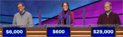 Final Jeopardy (3/12/2018) Mark Ashton, Ashley O'Mara, Zach Dark