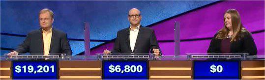 Final Jeopardy (3/13/2018) Zach Dark, Paris Themmen, McKayle Bruce