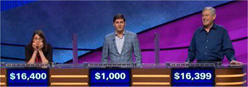 Final Jeopardy (3/20/2018) Lisa Mueller, AJ Freeman, John Bizal