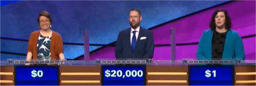 Final Jeopardy (4/24/2018) Kate Jovin, Randy Mathews, Alyssa Abel
