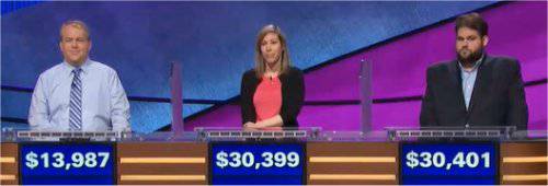 Final Jeopardy (4/3/2018) Daniel Carden, Ashley Chapman, Jack Dickey