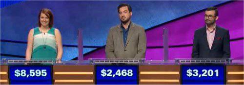 Final Jeopardy (4/6/2018) Kristin Robbins, Andrews Landsman, Dominick Fiorentino