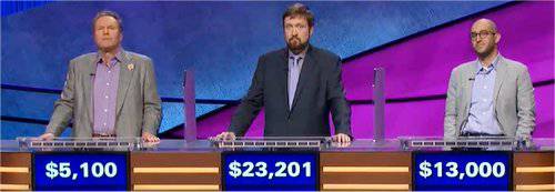 Final Jeopardy (6/1/2018) Jeffrey Schwarz, Ian Booth, Dan Hess