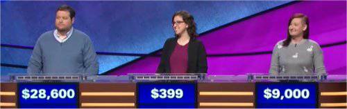 Final Jeopardy (7/24/2018) Dave Mattingly, Beth Schoenbach, Tara O'Byrne
