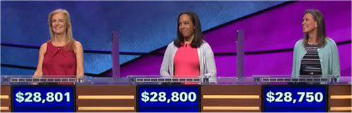 Final Jeopardy (7/4/2018) Suzanne Koppelman, Liz Howard, Kate Brandt