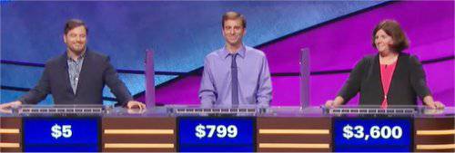 Final Jeopardy (9/24/2018) Rob Salerno, William Benson, Nancy Schoppa