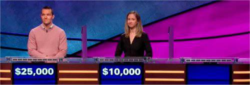 Final Jeopardy (1/21/2019) John Presloid, Kelsey Barcomb, Humza Qureshi