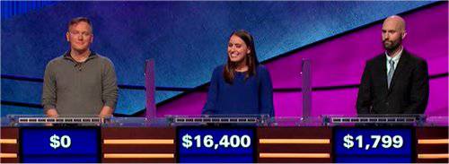 Final Jeopardy (10/22/2019) Ryan Bradley, Martha Bordogna, Andre Havrylyshyn