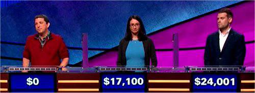 Final Jeopardy (10/31/2019) Steve Moulds, Miriam Manber, Andrew Thomson