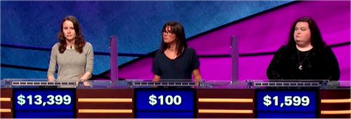 Final Jeopardy (11/29/2019) Alex Damisch, Emma Wall, Gabrielle Merken