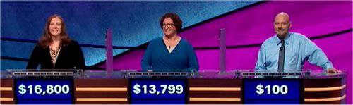 Final Jeopardy (12/31/2019) Karen Farrell, Susan Stoltzfus, Bill Coulter
