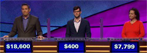 Final Jeopardy (3/25/2019) Dave Scatena, Ryan Ermey, Mara Taylor