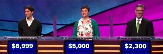 Final Jeopardy (3/29/2019) Steven Grade, Natasha Leyk, Andrew Simmons