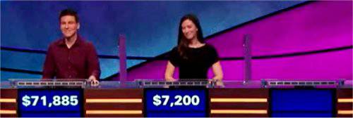 Final Jeopardy (5/22/2019) James Holzhauer, Mary Peace, Liz Levin