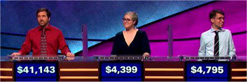 Final Jeopardy (9/11/2019) Jason Zuffranieri, Carolyn Oliver, Frank Augello
