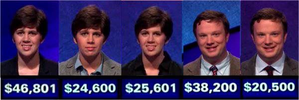 Jeopardy! champs from June 3-7, 2019
