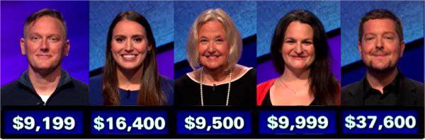 Jeopardy! champ, week of October 14, 2019