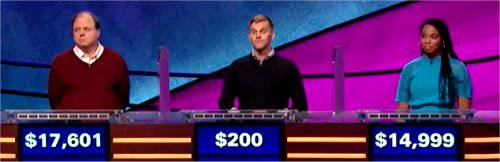 Final Jeopardy (1/20/2020) Dennis Coffey, Matthew Neff, Traci Mack