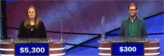 Final Jeopardy (10/16/2020) Kristin Hucek, Aaron Ballett, Aanchal Ramani