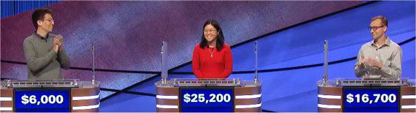 Final Jeopardy (10/21/2020) Carlos Chaidez, Aimee Lim, Cole Bolton