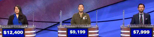 Final Jeopardy (10/30/2020) Carmela Chan, Chris Shim, Jon Posen