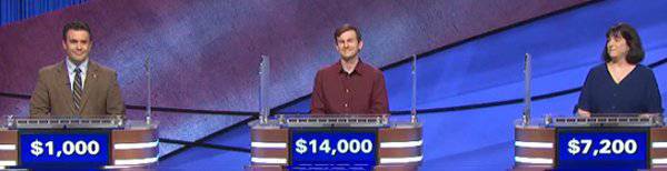 Final Jeopardy (10/5/2020) Phillip Howard, Garrett Marcotte, Melissa Smight