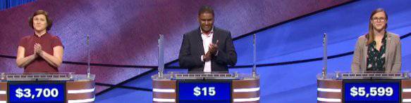 Final Jeopardy (12/11/2020) Kendra Blanchette, Nizar Abdalla, Kate Freeman