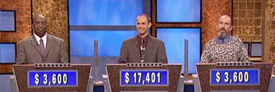 Final Jeopardy (12/22/2020) Craig Mobley, Michael Falk, Lizard Hogge