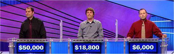Final Jeopardy (12/31/2020) Roger Craig, Tom Nissley, Buddy Wright