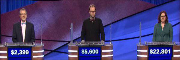 Final Jeopardy (12/4/2020) Fred Nelson, Josh Atkins, Katherine Ryan