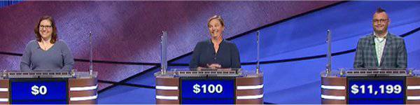 Final Jeopardy (12/7/2020) Katherine Ryan, Amy Kimmel, John Vigna
