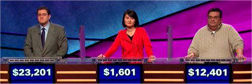 Final Jeopardy (3/6/2020) Paul Trifiletti, Lynn Q Yu, Mahesh Uttamchandani