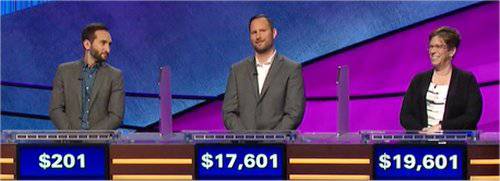 Final Jeopardy (4/22/2020) Gary Patent, Michael Torman, Sharon Lawson
