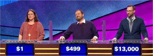Final Jeopardy (4/30/2020) Sarah Jett Rayburn, Kevin Curran, Jesse Laymon