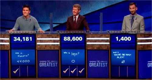 Final Jeopardy (5/14/2020) Brad Rutter, Ken Jennings, James Holzhauer