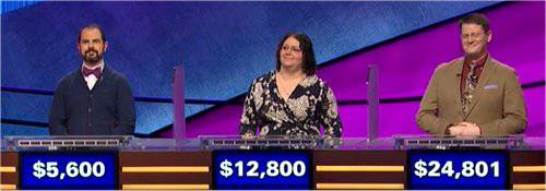 Final Jeopardy (5/21/2020) Nathan Berger, Michelle Kanter Cohen, Shawn Buell