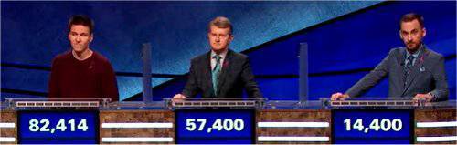 Final Jeopardy (5/8/2020) Brad Rutter, Ken Jennings, James Holzhauer
