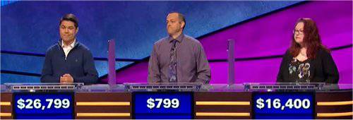 Final Jeopardy (6/10/2020) Zach Newkirk, Steve Dewitt, Joanna Pratt