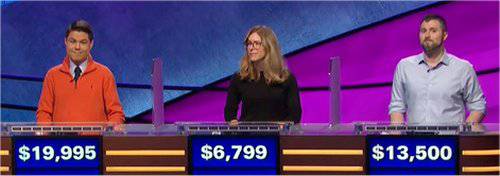 Final Jeopardy (6/12/2020) Zach Newkirk, Kelly Lake, Matt Napolitano