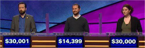 Final Jeopardy (6/3/2020) Ben Henri, Sam Matson, Lauren Schneider Lipton