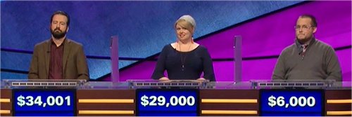 Final Jeopardy (6/5/2020) Ben Henri, Meggie Kwait, Will Satterwhite