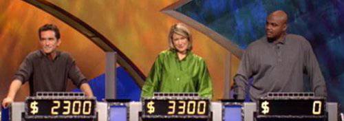 Final Jeopardy (7/29/2020) Jeff Probst, Martha Stewart, Charles Barkley