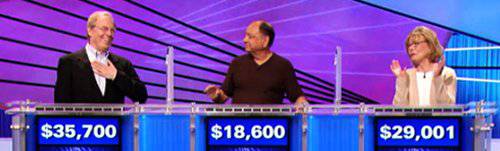 Final Jeopardy (7/31/2020) Michael McKean, Cheech Marin, Jane Curtin